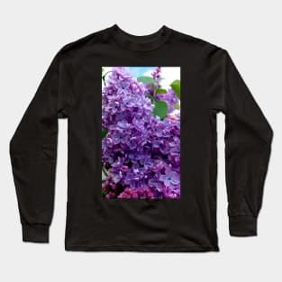 Purple blooms Long Sleeve T-Shirt